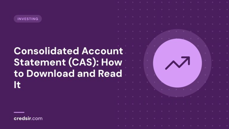 Credsir Investing guide cover with a trending up icon