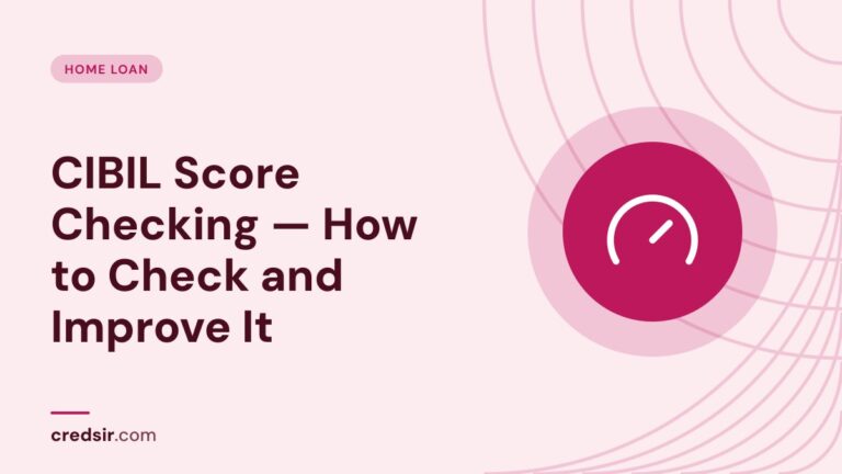 Credsir Home Loan guide cover with a gauge icon