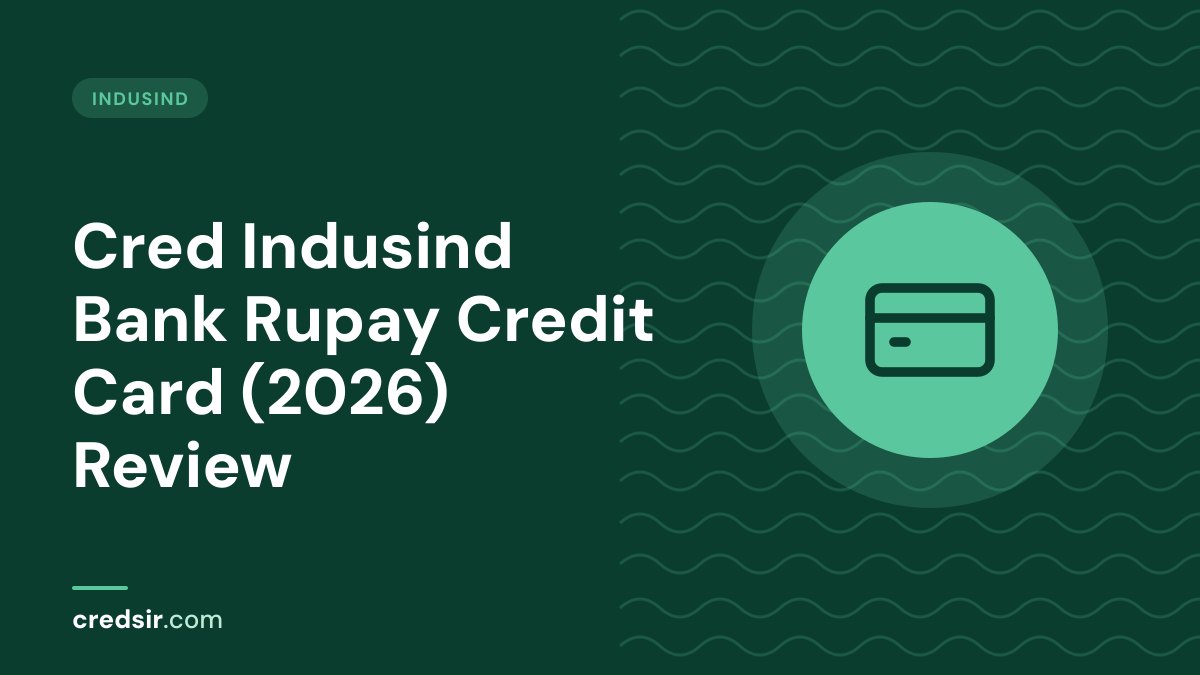 Credsir IndusInd guide cover with a credit card icon