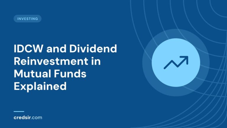 Credsir Investing guide cover with a trending up icon