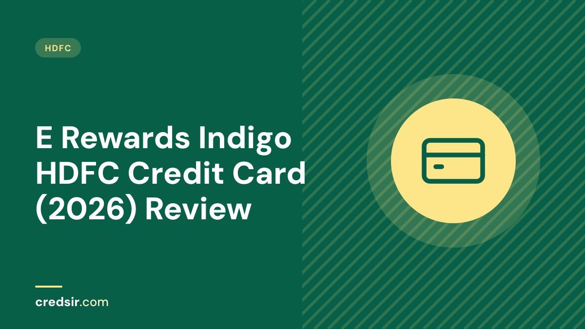 Credsir HDFC guide cover with a credit card icon