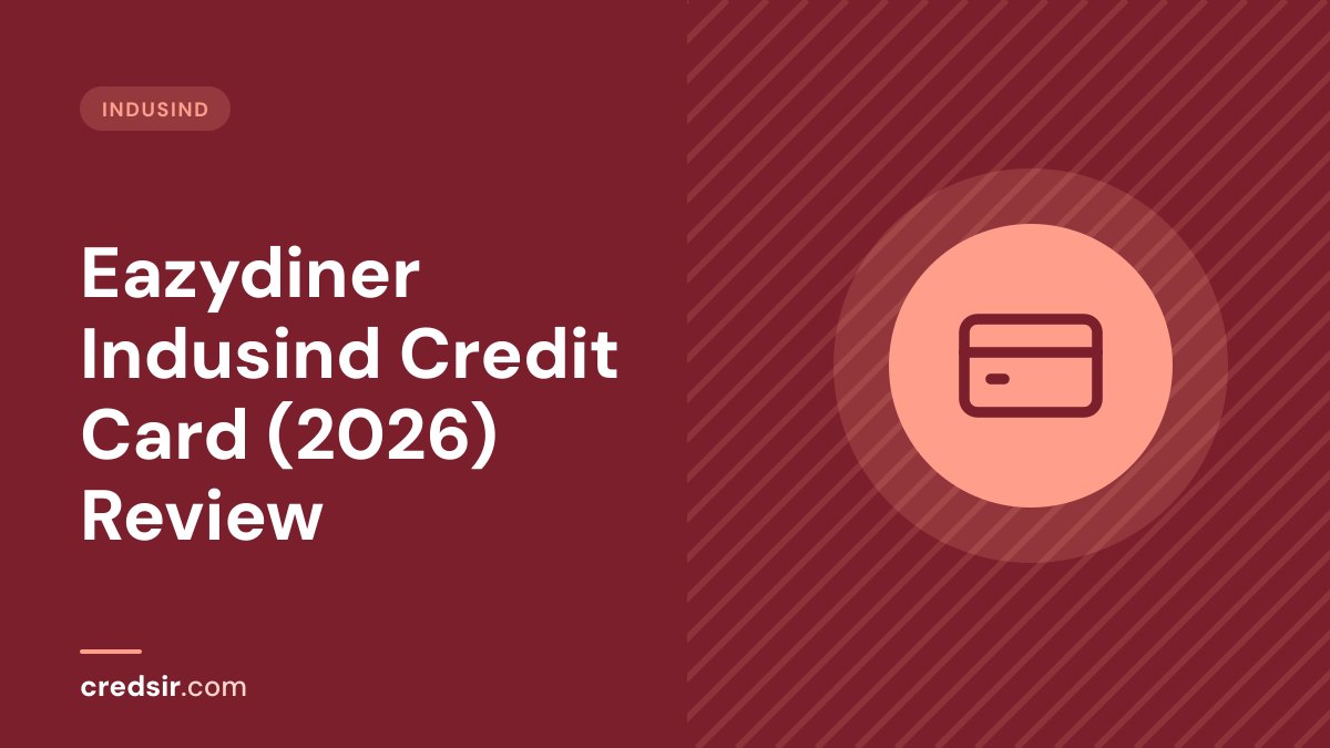 Credsir IndusInd guide cover with a credit card icon