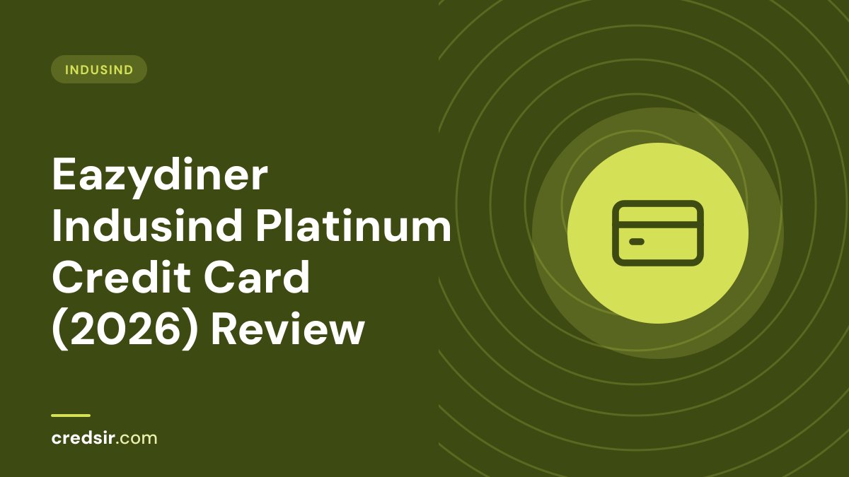 Credsir IndusInd guide cover with a credit card icon