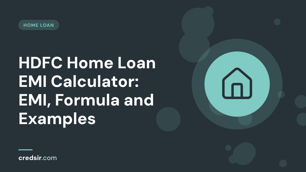 Credsir Home Loan guide cover with a house icon