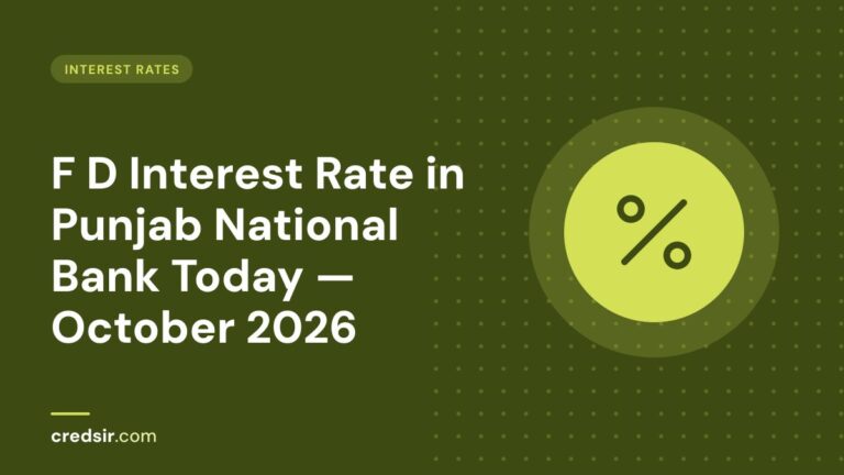 Credsir Interest Rates guide cover with a percent icon