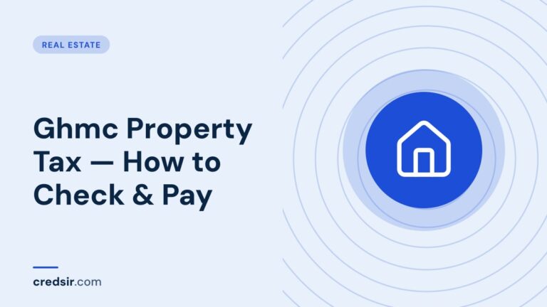 Credsir Real Estate guide cover with a house icon