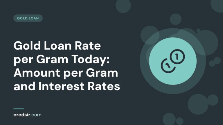Credsir Gold Loan guide cover with a coins icon