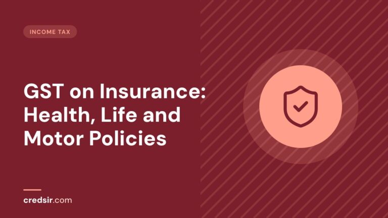 Credsir Income Tax guide cover with a shield check icon