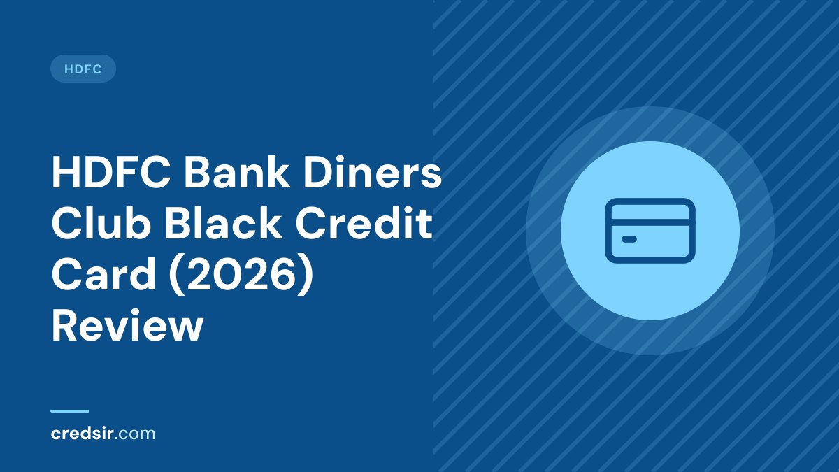 Credsir HDFC guide cover with a credit card icon