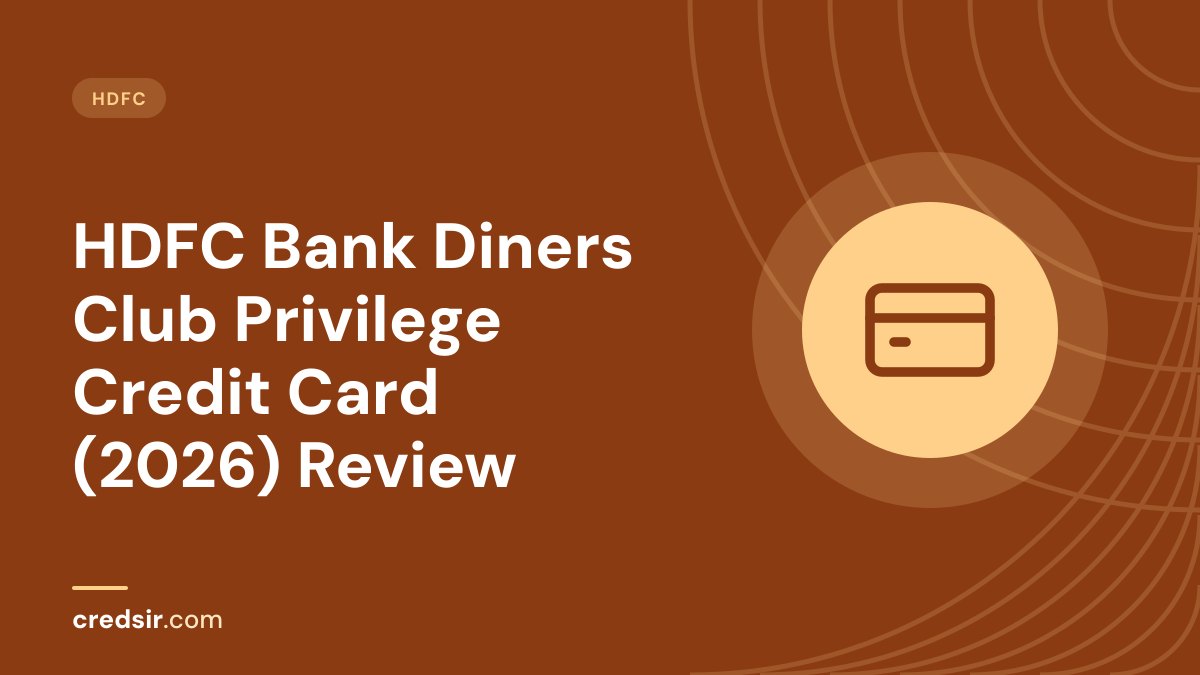 Credsir HDFC guide cover with a credit card icon