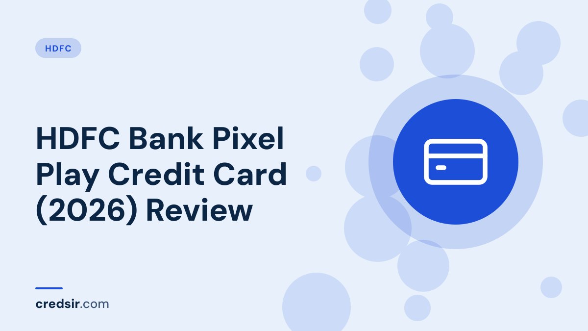 Credsir HDFC guide cover with a credit card icon