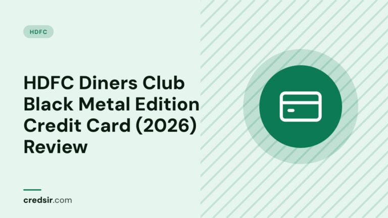 Credsir HDFC guide cover with a credit card icon