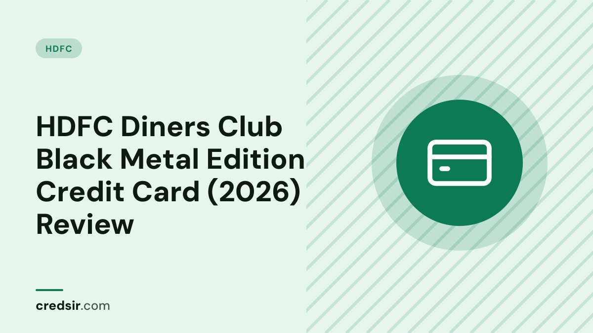 Credsir HDFC guide cover with a credit card icon
