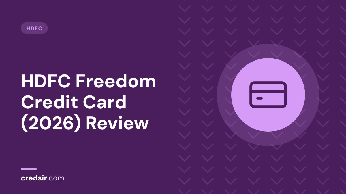 Credsir HDFC guide cover with a credit card icon