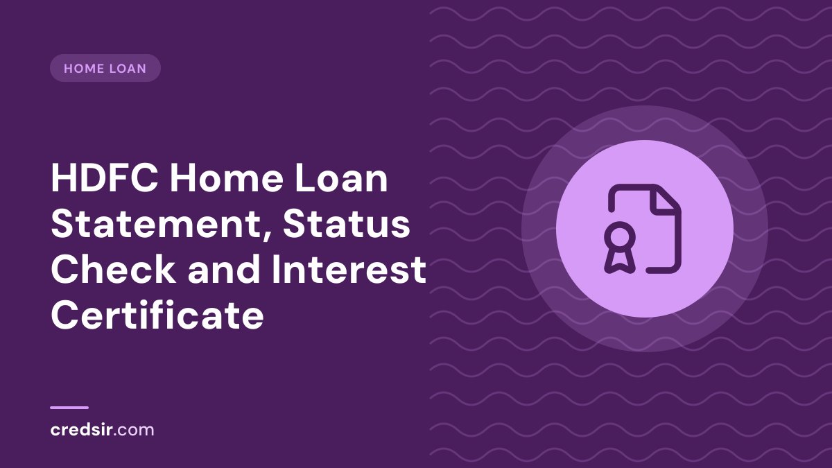 Credsir Home Loan guide cover with a file badge icon