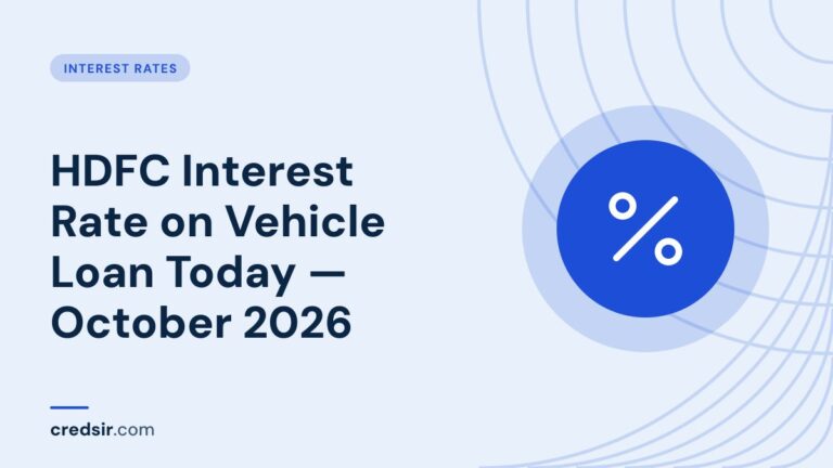 Credsir Interest Rates guide cover with a percent icon