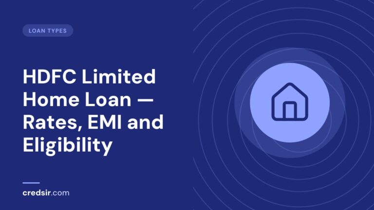 Credsir Loan Types guide cover with a house icon