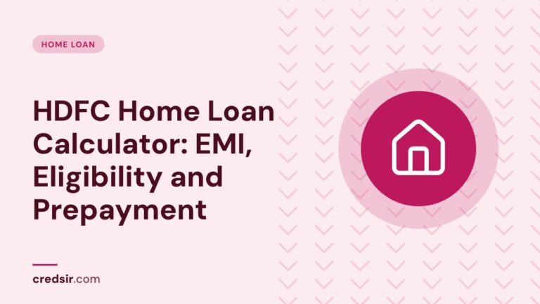 Credsir Home Loan guide cover with a house icon
