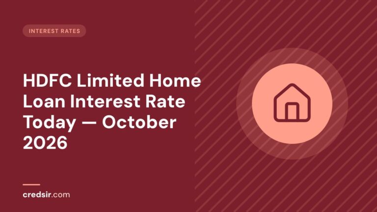 Credsir Interest Rates guide cover with a house icon