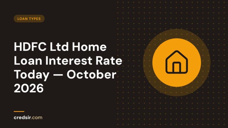 Credsir Loan Types guide cover with a house icon