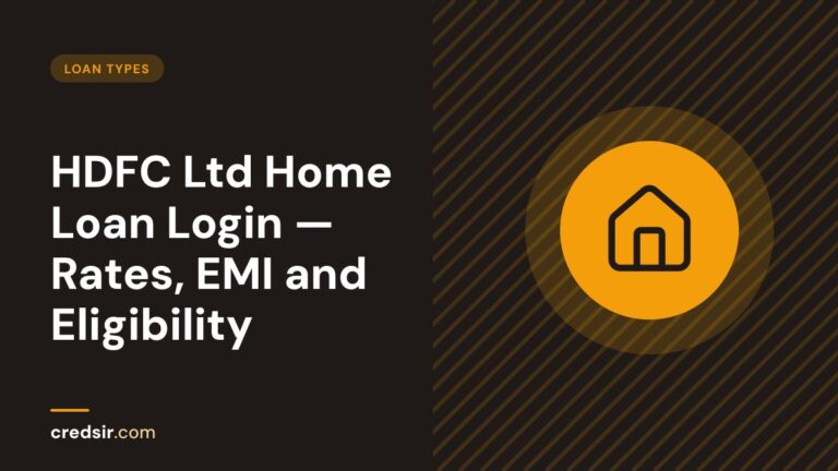 Credsir Loan Types guide cover with a house icon