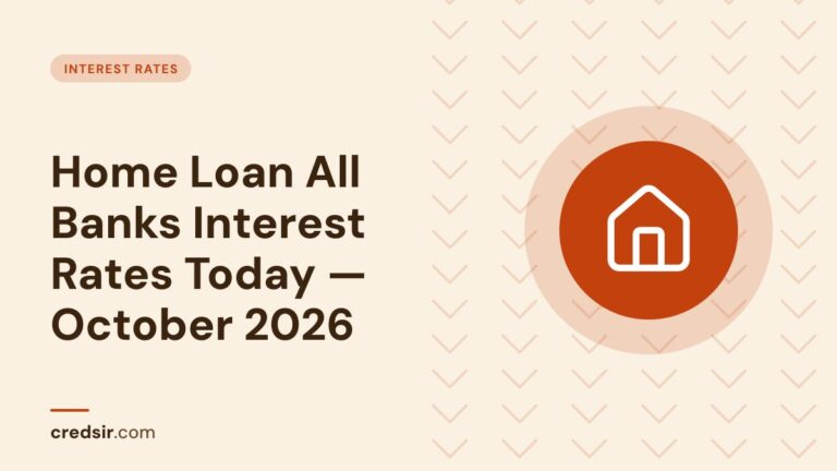 Credsir Interest Rates guide cover with a house icon