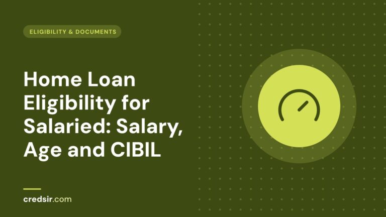 Credsir Eligibility & Documents guide cover with a gauge icon