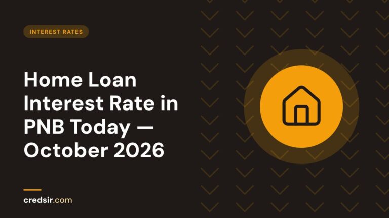 Credsir Interest Rates guide cover with a house icon