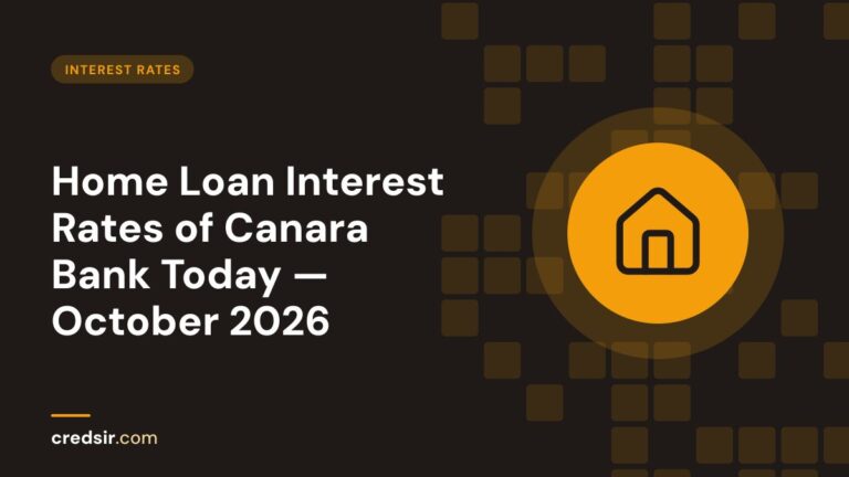Credsir Interest Rates guide cover with a house icon