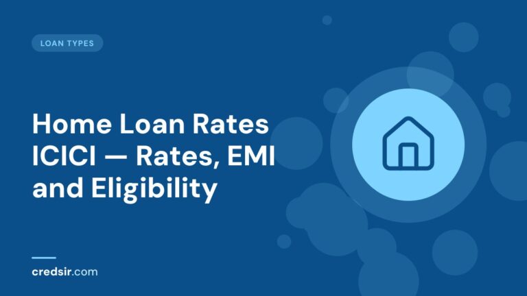 Credsir Loan Types guide cover with a house icon