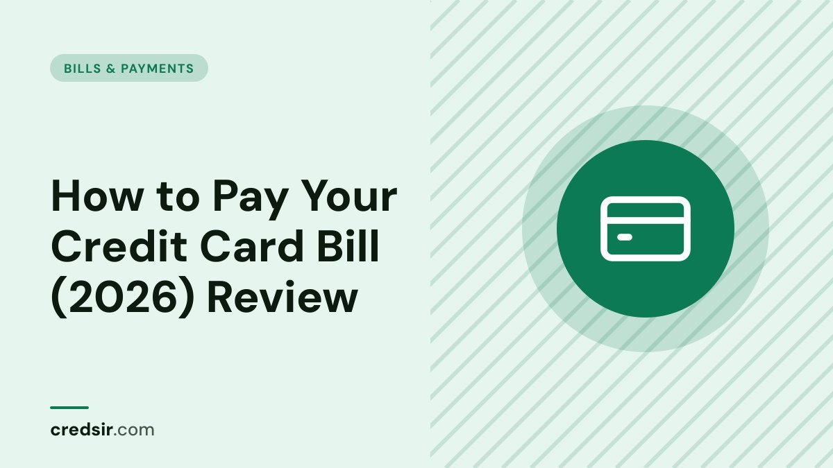 Credsir Bills & Payments guide cover with a credit card icon