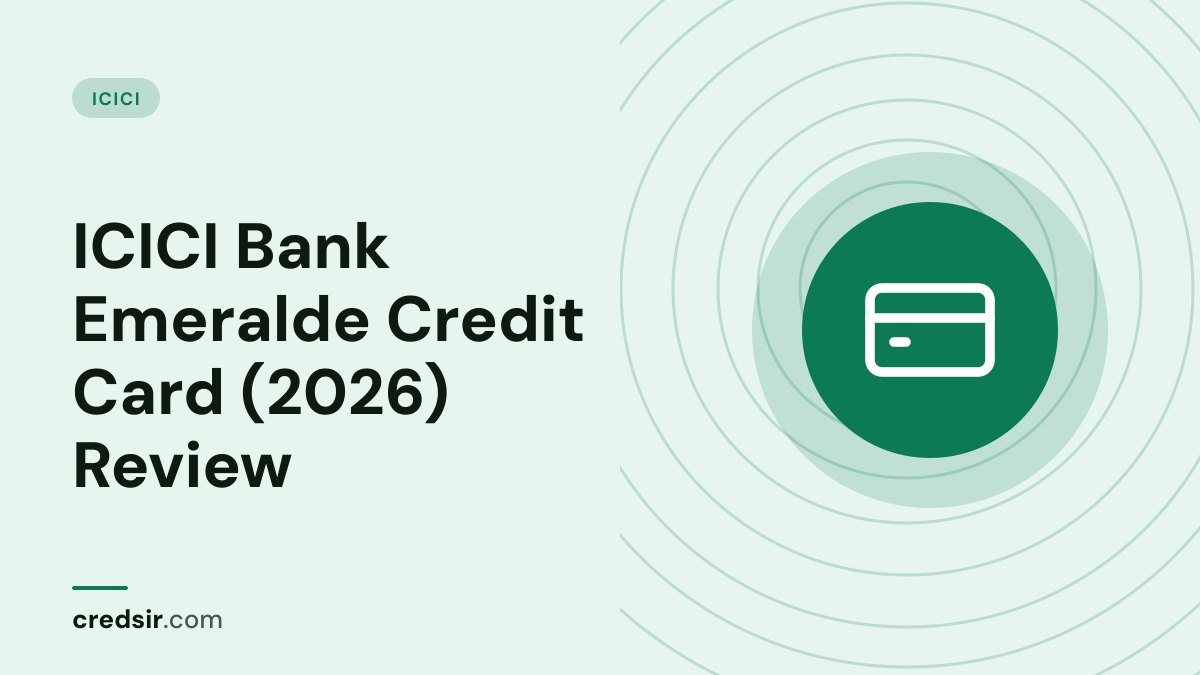 Credsir ICICI guide cover with a credit card icon