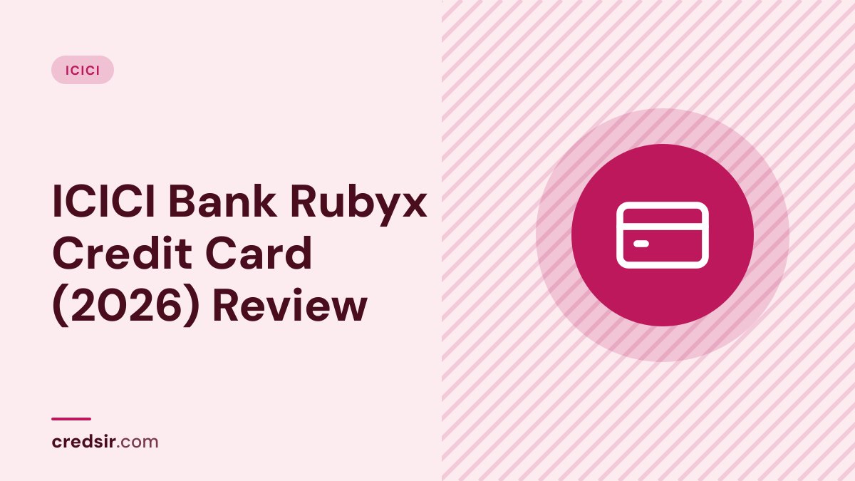 Credsir ICICI guide cover with a credit card icon