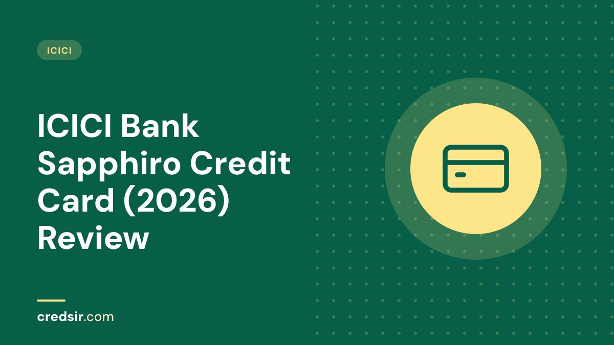 Credsir ICICI guide cover with a credit card icon