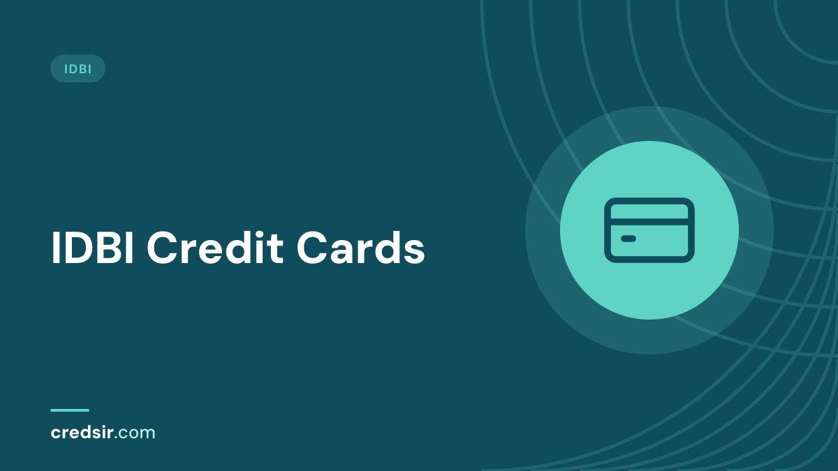 Credsir IDBI guide cover with a credit card icon