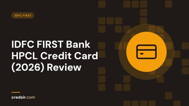 Credsir IDFC First guide cover with a credit card icon