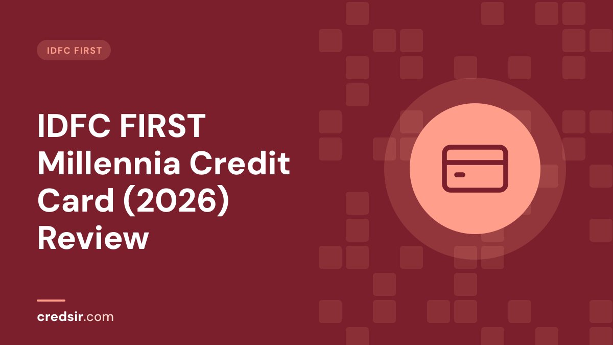 Credsir IDFC First guide cover with a credit card icon