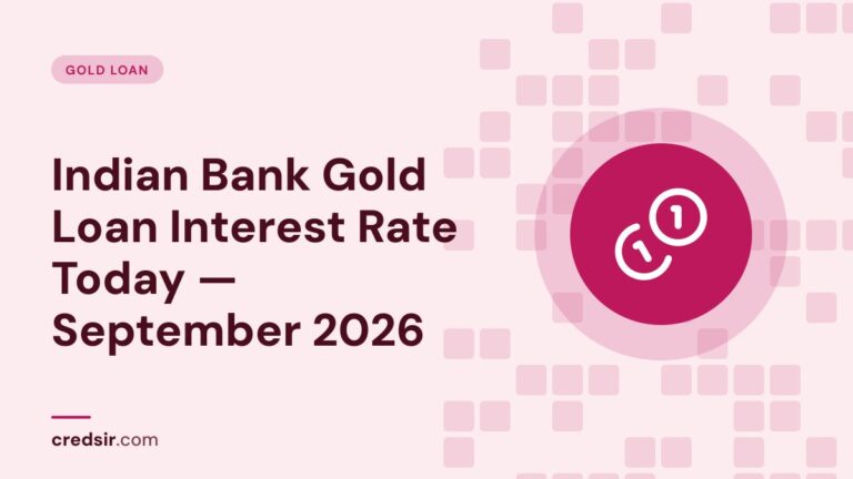 Credsir Gold Loan guide cover with a coins icon