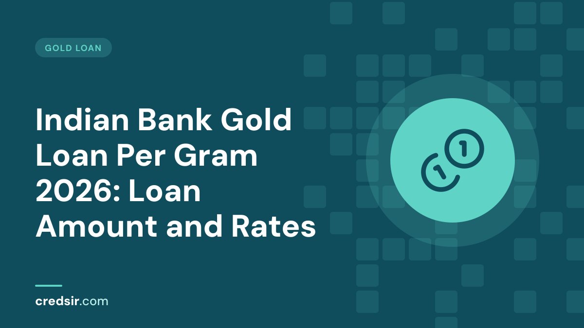 Credsir Gold Loan guide cover with a coins icon