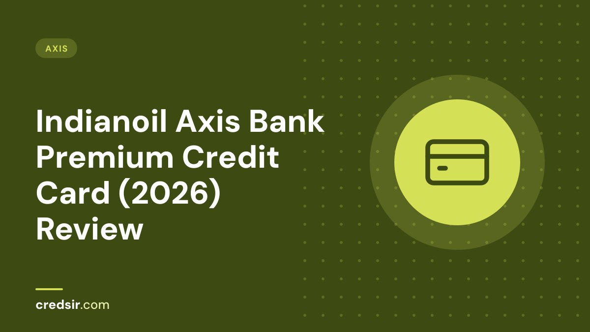 Credsir Axis guide cover with a credit card icon