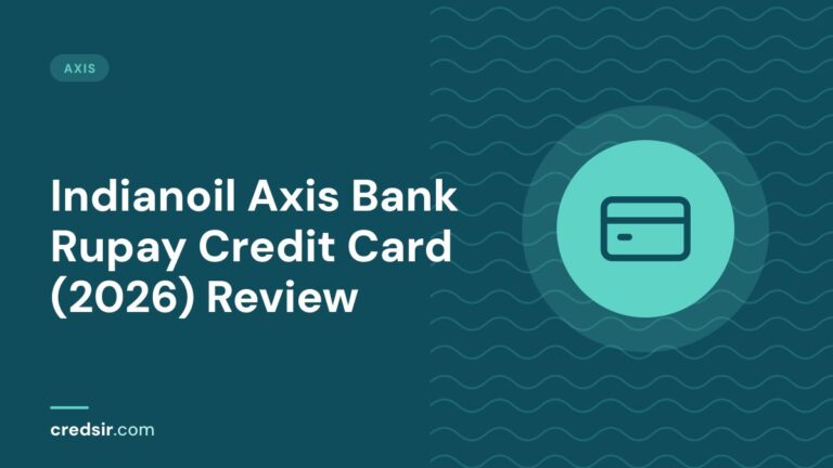 Credsir Axis guide cover with a credit card icon