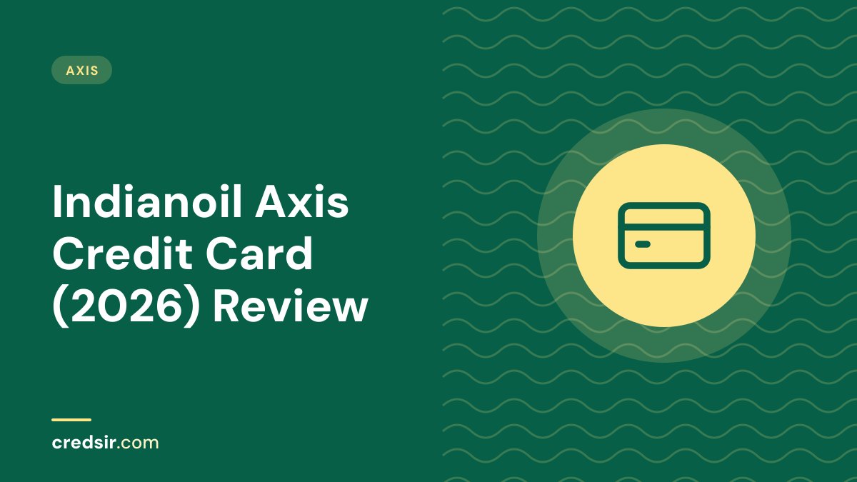 Credsir Axis guide cover with a credit card icon
