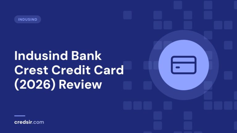 Credsir IndusInd guide cover with a credit card icon