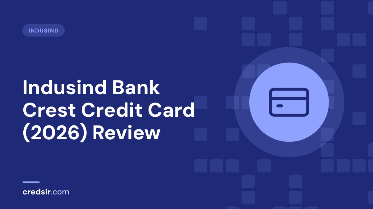 Credsir IndusInd guide cover with a credit card icon