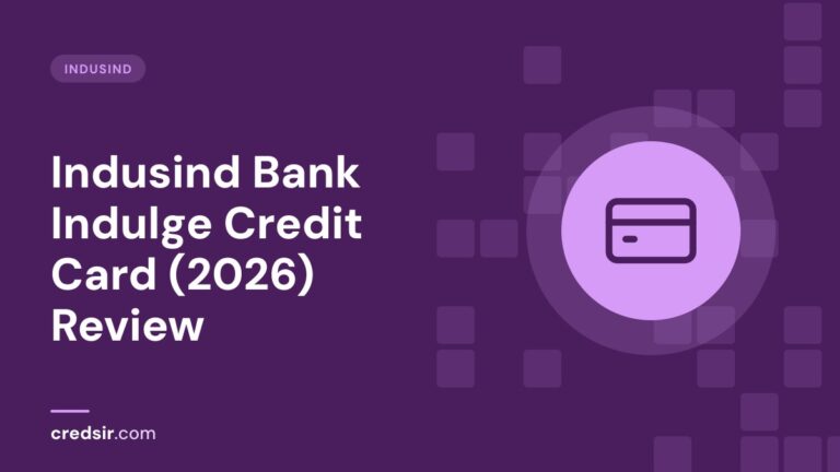 Credsir IndusInd guide cover with a credit card icon