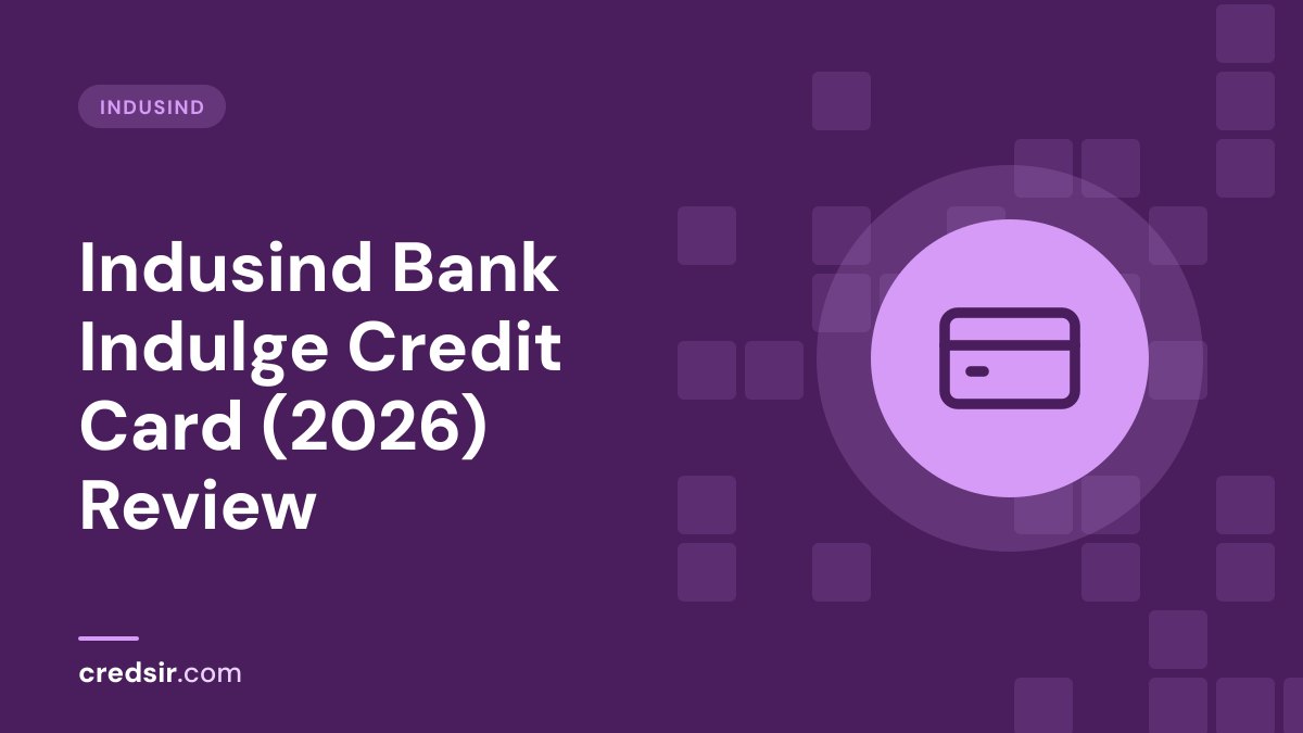 Credsir IndusInd guide cover with a credit card icon