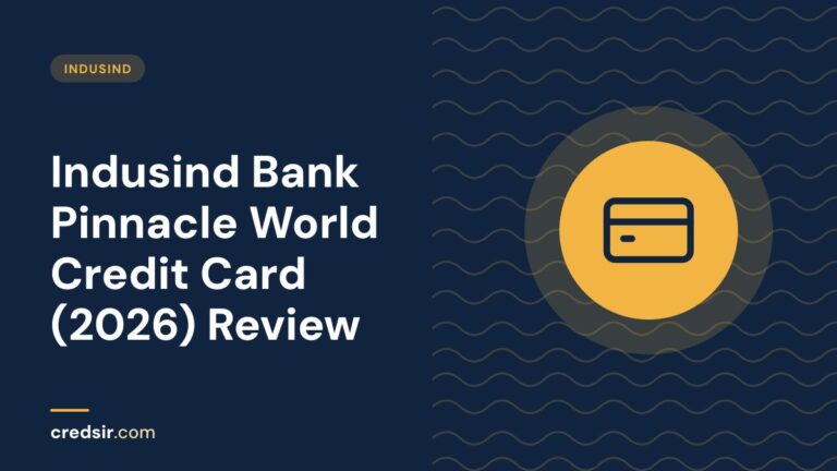 Credsir IndusInd guide cover with a credit card icon