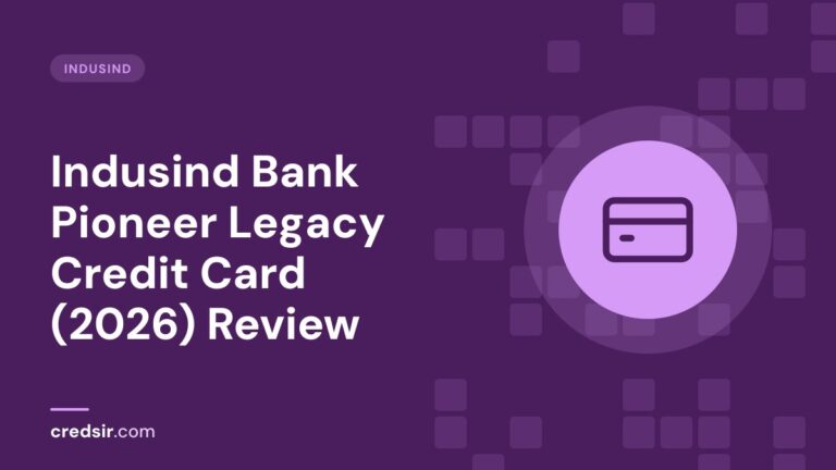 Credsir IndusInd guide cover with a credit card icon