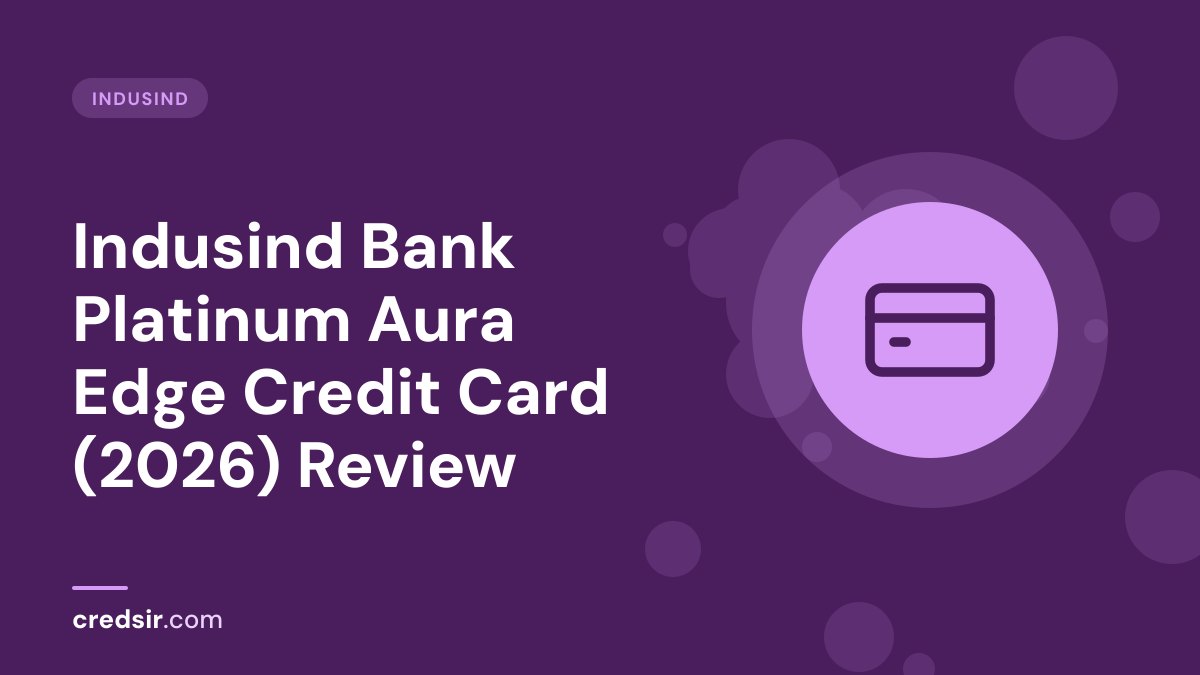 Credsir IndusInd guide cover with a credit card icon