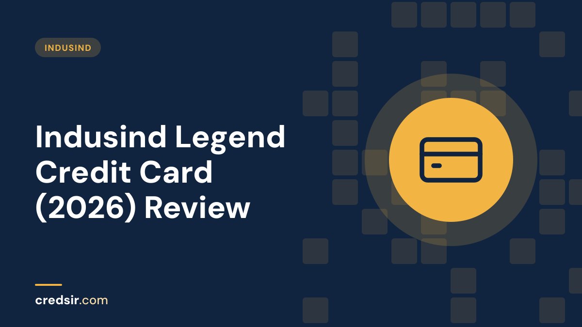 Credsir IndusInd guide cover with a credit card icon